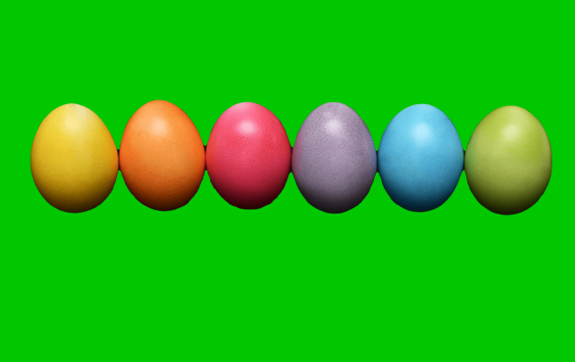 Ostern: Eier und Spinat