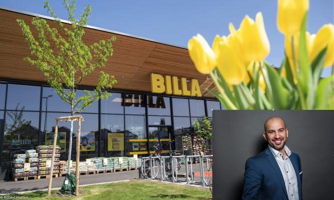 Hamed Mohseni ist BILLA Vertriebsdirektor in Wien.