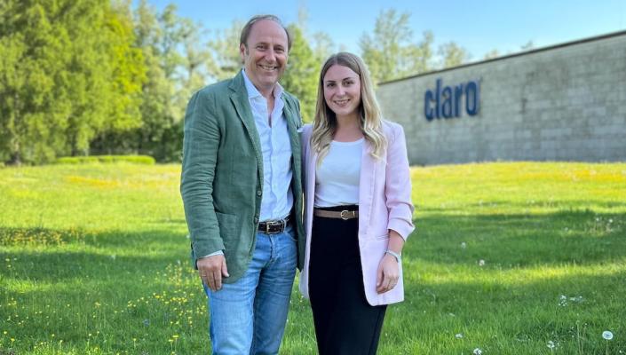 Laura Dygruber, Tochter von Josef Dygruber, steigt in die Geschäftsführung bei claro ein.