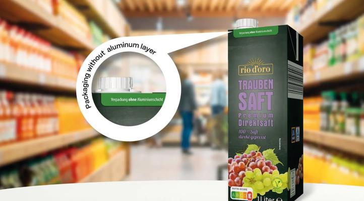 SIG launcht die weltweit erste aseptische Multiserve-Getränkeverpackung ohne Aluminiumschicht und mit vollem Barriereschutz.